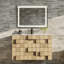 Ensemble de meuble-lavabo mural simple 33 po Ayaan