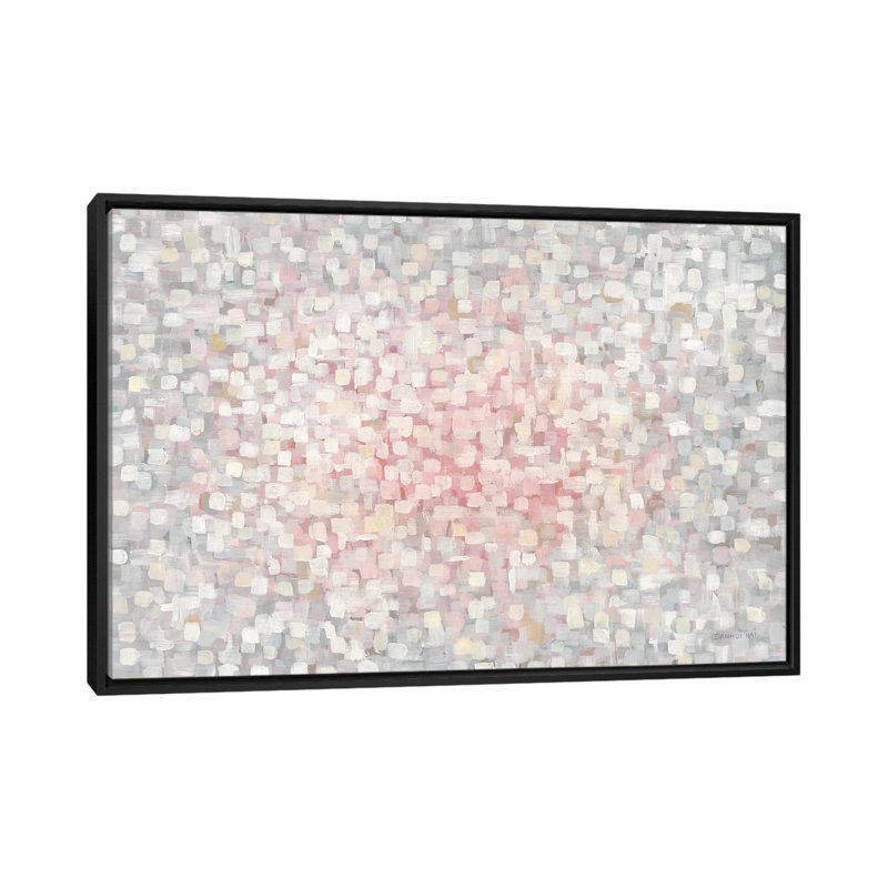 «Subtlety», reproduction sur toile, H 18 po x l 26 po x p 1,5 po, Toile avec cadre noir, Pas de tapis