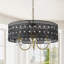 Lustre tambour 4 lumières