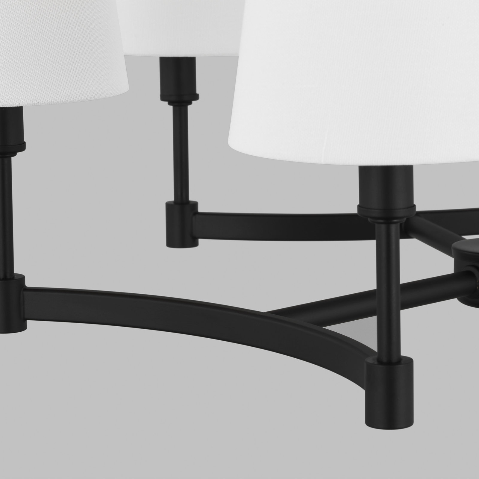 Triton 6-Light Chandelier, Black