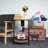 Flonard End Table Set and Built-In Outlets