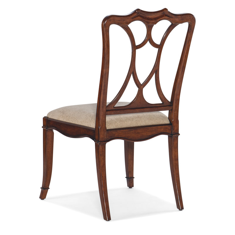 Charleston Upholstered Dining Chair, Brown
