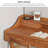 Simple Rectangular Cherry Wood Solid Writing Desk