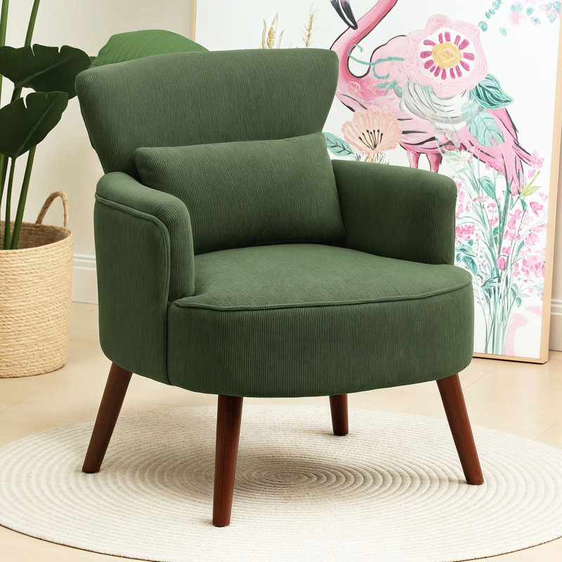 Brooktrails Upholstered Armchair, Green