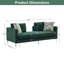 Canapé 77,5 "en chenille moderne pour la chambre d'amis du salon-130837684