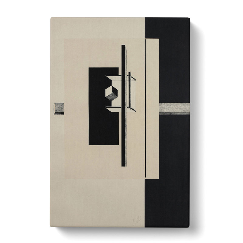 Composition Vol.15 by El Lissitzky - Wrapped Canvas Painting, 76cm H x 50cm W x 3cm D