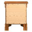 Table de chevet élégante avec 2 tiroirs-115293421