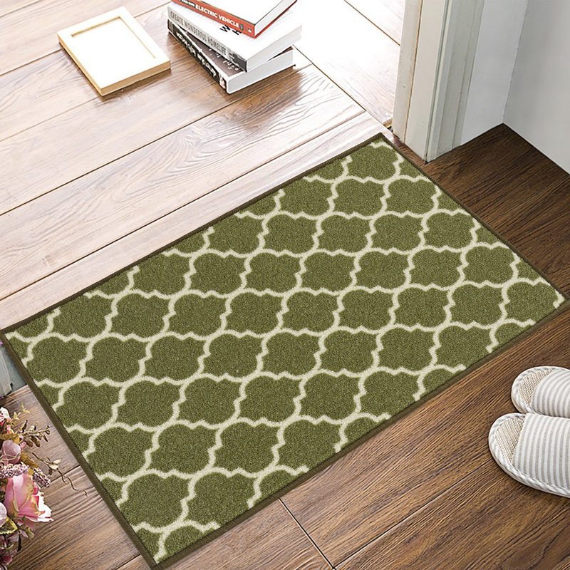 Wittrock Geometric Area Rug, Rectangle 40 x 60cm