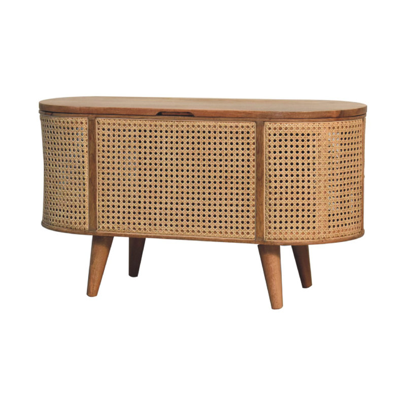 Bay Isle Home Aamir Solid Wood Storage Tub & Tote