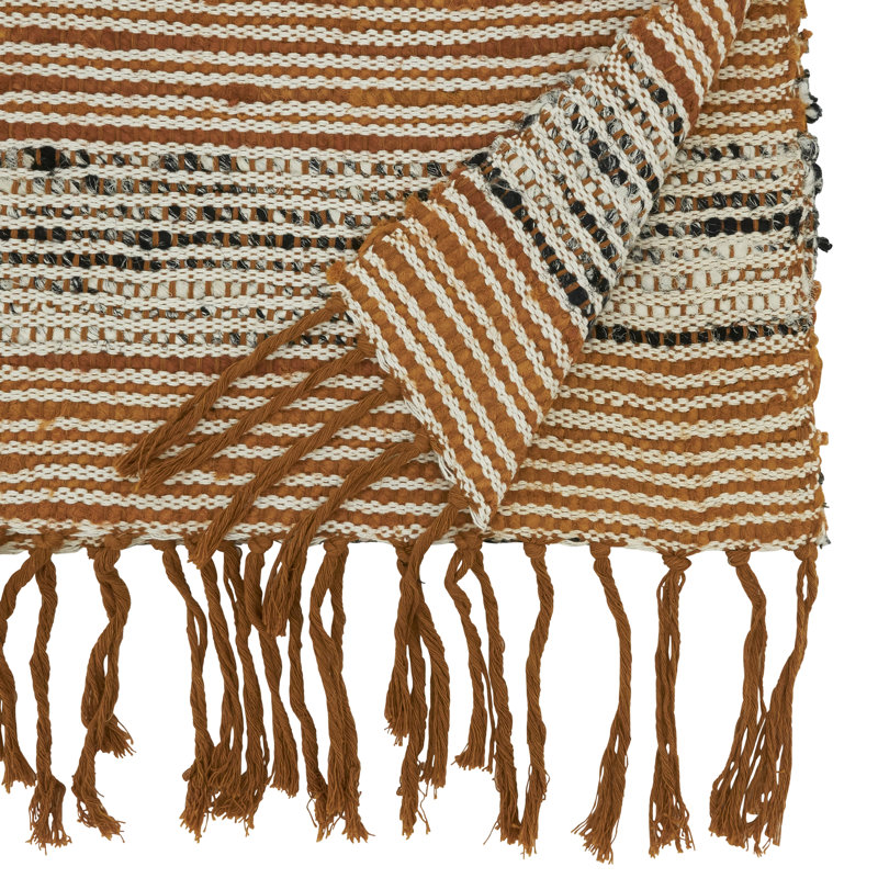 Striped Cotton Table Runner