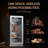  Ca'Lefort 24" Meat Aging Refrigerator 8.23 cu.ft Compact Dry Aging Fridge for Steak & Beef Meat, Built-in Dry Aging Refrigerator with Lockable Door, Dual Fan Circulation, UV Sterilization, Humidity & Temperature Control Professional Dry Aging Fridge