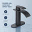 Single-handle Bathroom Faucet with Drain Assembly-74857521