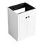 Meuble-lavabo 24 po - Contreplaqué blanc, portes à fermeture douce, portes d'armoires de rangement modernes-272687952