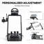 Anman Racing Steering Wheel Stand Shifter Upgrade Fits for Logitech G29 G920，10:49Not Included Steering wheel & Wheels & Pedals and Shifter Handbrake