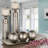 Dublin 4 Piece Coffee Table Tray and Orb Set