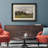 Rustic Countryside Retro Countryside Village Forest Field - impression d'un seul cadre-91356098-91356099