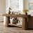 70.86" Solid Wood Console Table