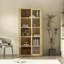 Bibliothèque 38 "en chêne naturel