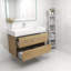 Meuble-lavabo mural 42 po avec lavabo en acrylique renforcé-71072231