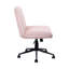 Fauteuil de jeu rotatif réglable rose Jettine
