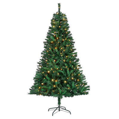 6' H Lighted Artificial Christmas Tree