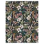 Tapis d'intérieur floral noir audacieux lavable à la machine Rayna Thea-111603983