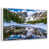 Cadre flottant blanc