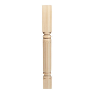 3-3/4" Wide x 35-1/4" High Hard French Island Legs