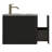 24" Bathroom Vanity With Striped Black Oak & White Ceramic Sink - Value For Money Oak, Fascination-2010306461-2010306467