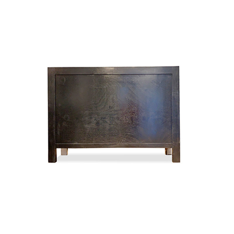 Armoire blanche vieillie