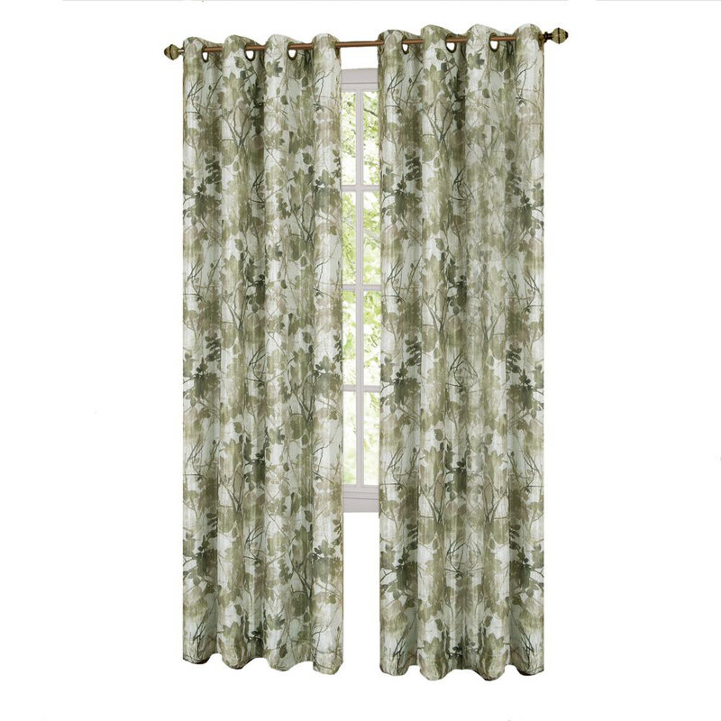 Ginger Blackout Curtain Pair, Sage, 50" x 84"