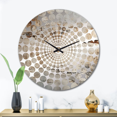 Horloge murale Saffiano