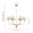 6-Light Classic / Traditional Dimmable  Chandelier