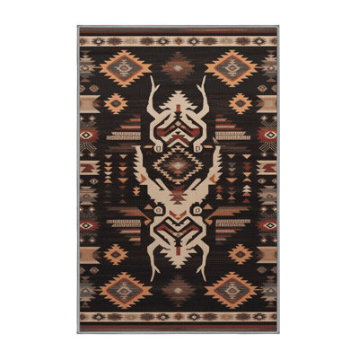  Tapis lavable Chupacabra Southwestern