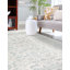 Tapis oriental en polypropylène tissé à la machine en beige / gris Uptown-73389889