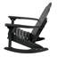 Chaise berçante en plastique Natoli-1557280401