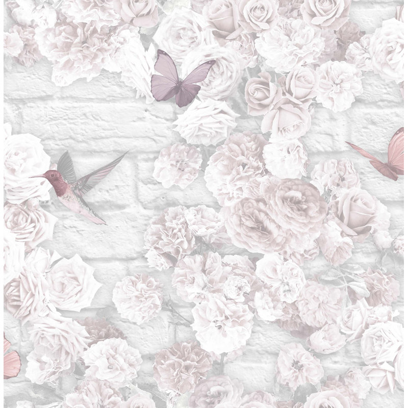 Superfresco Easy Pink Flower Wall Floral Wallpaper