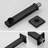Automatic Touchless Soap Dispenser Wall Mounted Infrared Sensor Matte Black