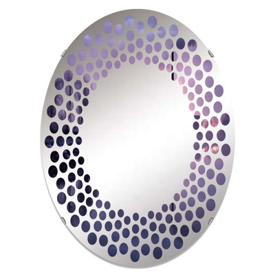Nine Oval Mirror