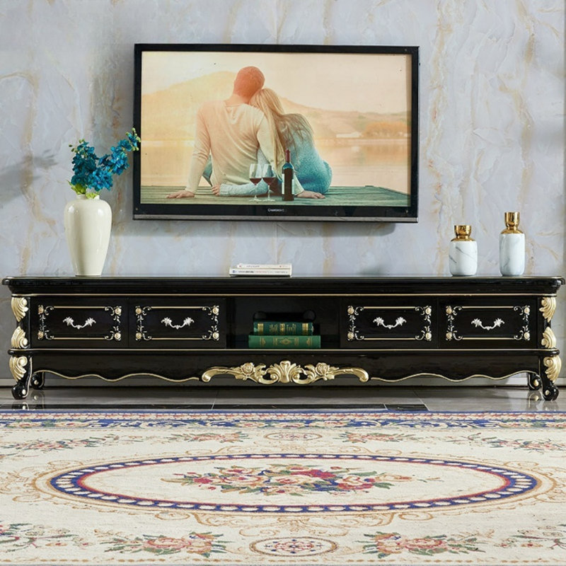 Creative Black TV Stand