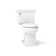 Toilette allongée deux pièces avec siphon dissimulé Memoirs Stately Continousclean St, 1,28 gallon par pouce carré