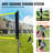 VEVOR Mesh Badminton with Carrying Case