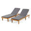 Chaise longue avec coussins Muir Sun-2077926118