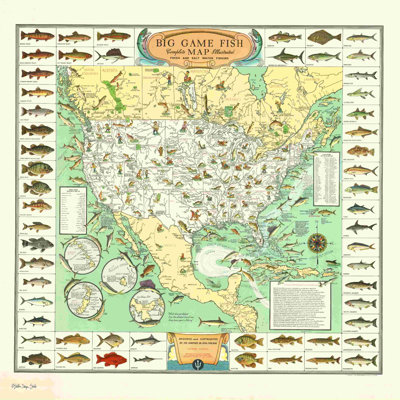Big Game Fish Map 2883835