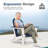 Rakesh HDPE Folding Adirondack Chair-2092843312