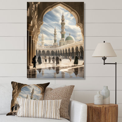 Art de Médina de Krisia, art médina sur toile encadrée