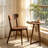 Wood Dining Chairs Set, Solid Oak Wood Chairs w/ Backrest & Seat, Anti-Slip Pads-149511696-174282037