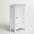 Zal Freestanding Corner Floor Accent Space-Saving Storage Cabinet with Adjustable Shelf-18821403