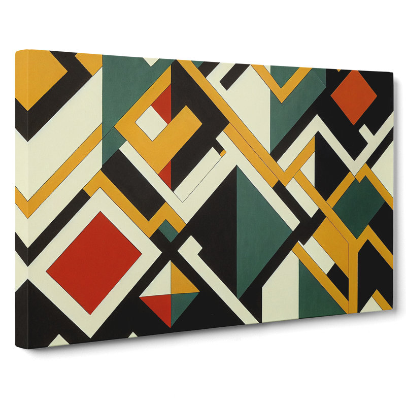 Bewitching Modern Abstract Art - Wrapped Canvas, 35cm H x 50cm W x 3cm D