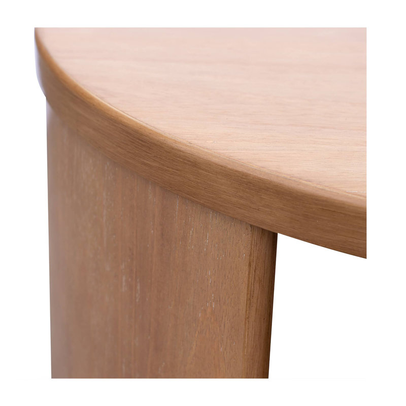 Skye Round Coffee Table With Shelf